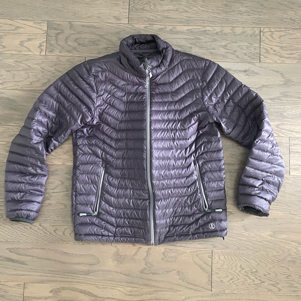 Men’s Lands End Down Jacket, Medium / Large